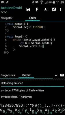 ArduinoDroid android App screenshot 3